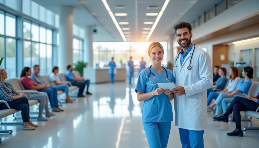 découvrez comment l'assurance santé optimise votre prise en charge en réduisant les délais d'attente grâce à son réseau partenaire de professionnels médicaux.