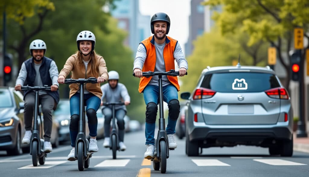 découvrez comment l'assurance auto peut également protéger les conducteurs de trottinettes électriques, en garantissant votre sécurité et votre sérénité sur la route.
